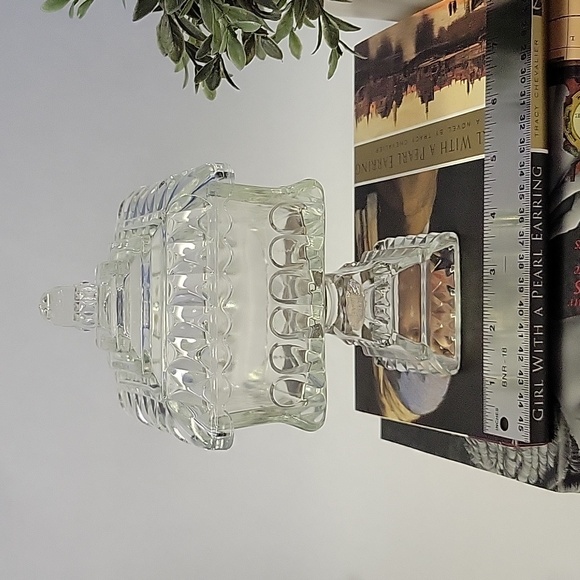 Vintage Smith Glass "wedding box" covered candy dish - Picture 6 of 6